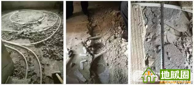 低價地暖到底有多可怕？掀開地板給你看！ 